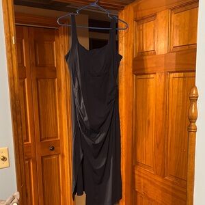 HALARA Blue Midi Dress size large